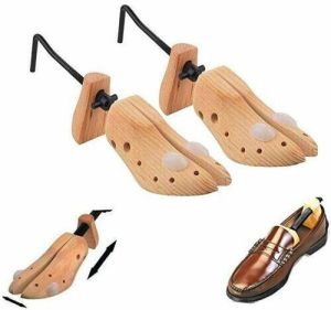 Men's Gents Shoe Stretcher Wooden Tree Shaper Corn Bunion Blister Size 6 - 12 UK