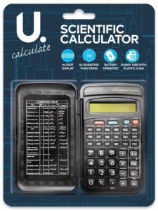 SCIENTIFIC CALCULATOR ELECTRONIC OFFICE 10 DIGITS SCHOOL EXAMS GCSE WORK OFFICE